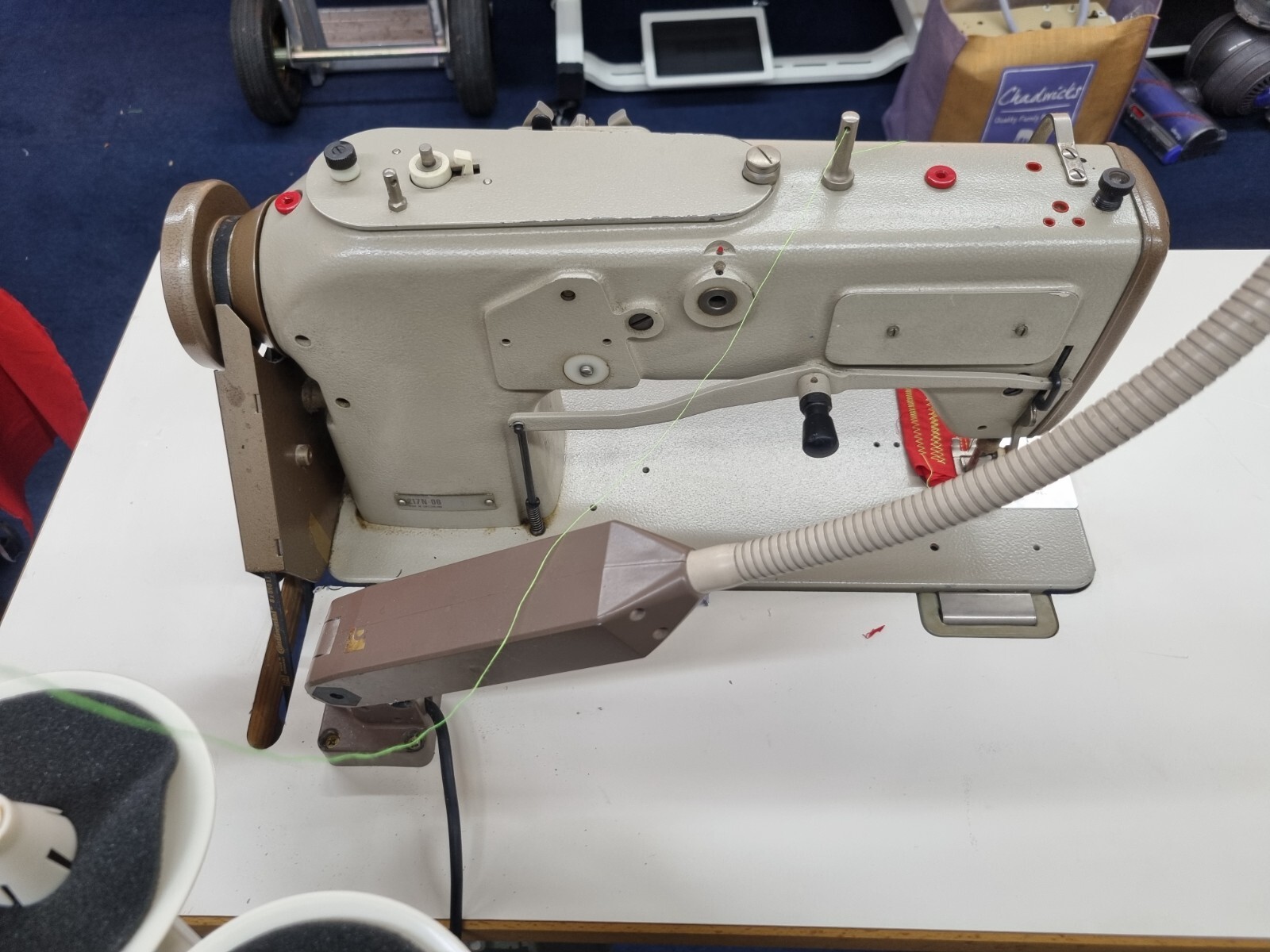 Bernina 217 industrial zig zag sewing machine eBay