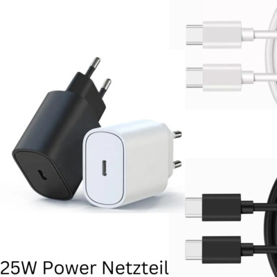 Schnellladegerät 25W für Original Samsung USB-C Ladekabel Galaxy S21 S22 S23