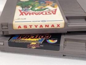 2 Nintendo Entertainment System NES Games Gotcha & Astyanax Video Games 