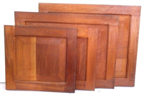 2 Raised Panel Kitchen Cabinet Door 24, Unfinished Solid Wood Cabinet Doors