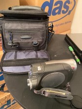 Panasonic VDR-D100 Camcorder - Silver AND BATTERY AND CASE