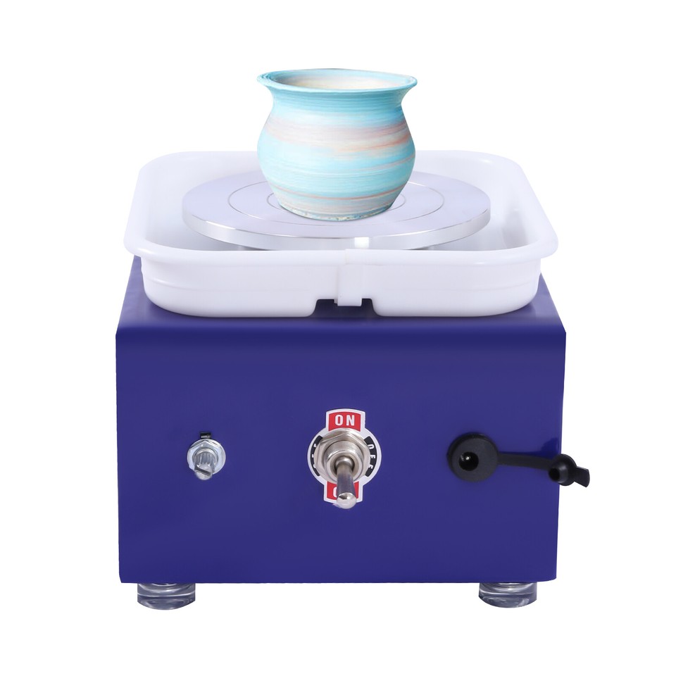 Electric Mini Pottery Wheel Machine Ceramic Clay Making Craft DIY Art