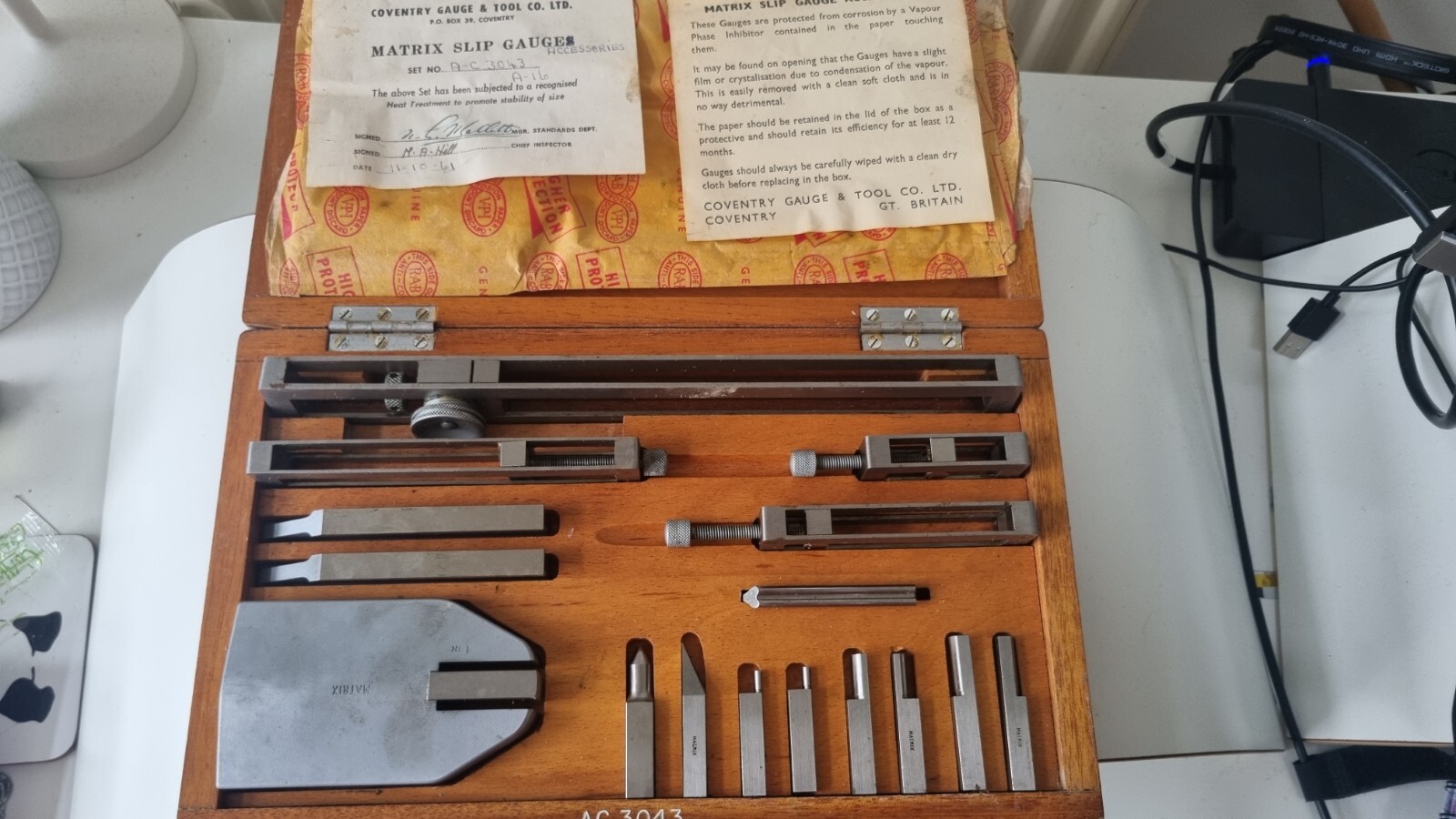 Matrix Slip Gauge Holder Set AC3043 eBay