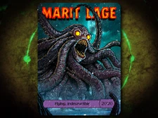 Marit Lage 20/20 Full Art Token [by Darkside Tokens] Magic the Gathering MTG!