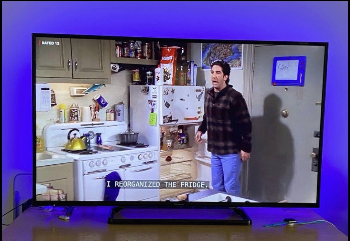 50 Inch Panasonic TV With LED Strip | eBay