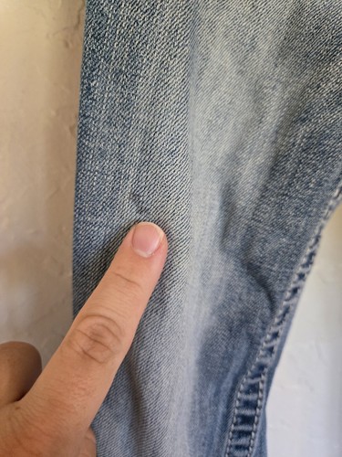 MissMe Girls Jeans Youth Size 8 Bootcut Flare - Picture 5 of 8