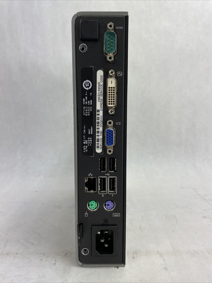 Dell Optiplex FX160 SFF Intel Atom 230 1.6GHz 1GB RAM No HDD Dell Optiplex FX160 SFF Intel Atom 230 1.6GHz 1GB RAM No HDD
