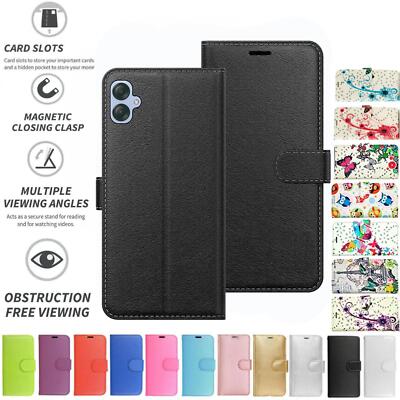 Samsung Galaxy A04E Flip Folio Buch Geldbörse Etui