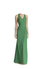 davids bridal bridesmaid dress color emerald size 8