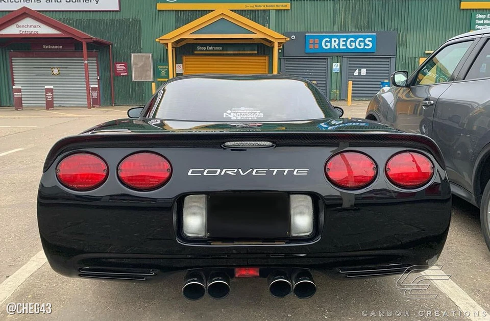 For 1997-2004 Corvette C5 Carbon Creations S-Design Wing Trunk Lid Spoiler - 1 P - Image 2 of 4