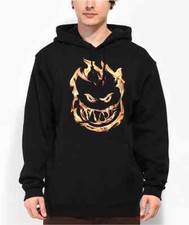 Spitfire 451 Flame Sweater Hoodie - Black