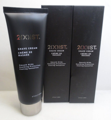 2XIST SHAVE CREAM SMOOTH GLIDE, SOOTHING PROTECTION, COOLING SENSATION 4 OZ 2PCS