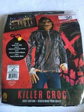 Rubie's Men's Suicide Squad Killer Croc Costume Kit Shirt And Mask X-Large