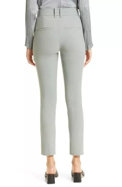 Vince women's High Waist Cigarette Pants in Light Slate grey Size 12 $325