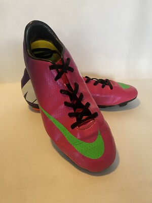 NIKE MERCURIAL VICTORY IV FIREBERRY FG FUSSBALLSCHUHE GRÖSSE UK 5,5 EU 38,5