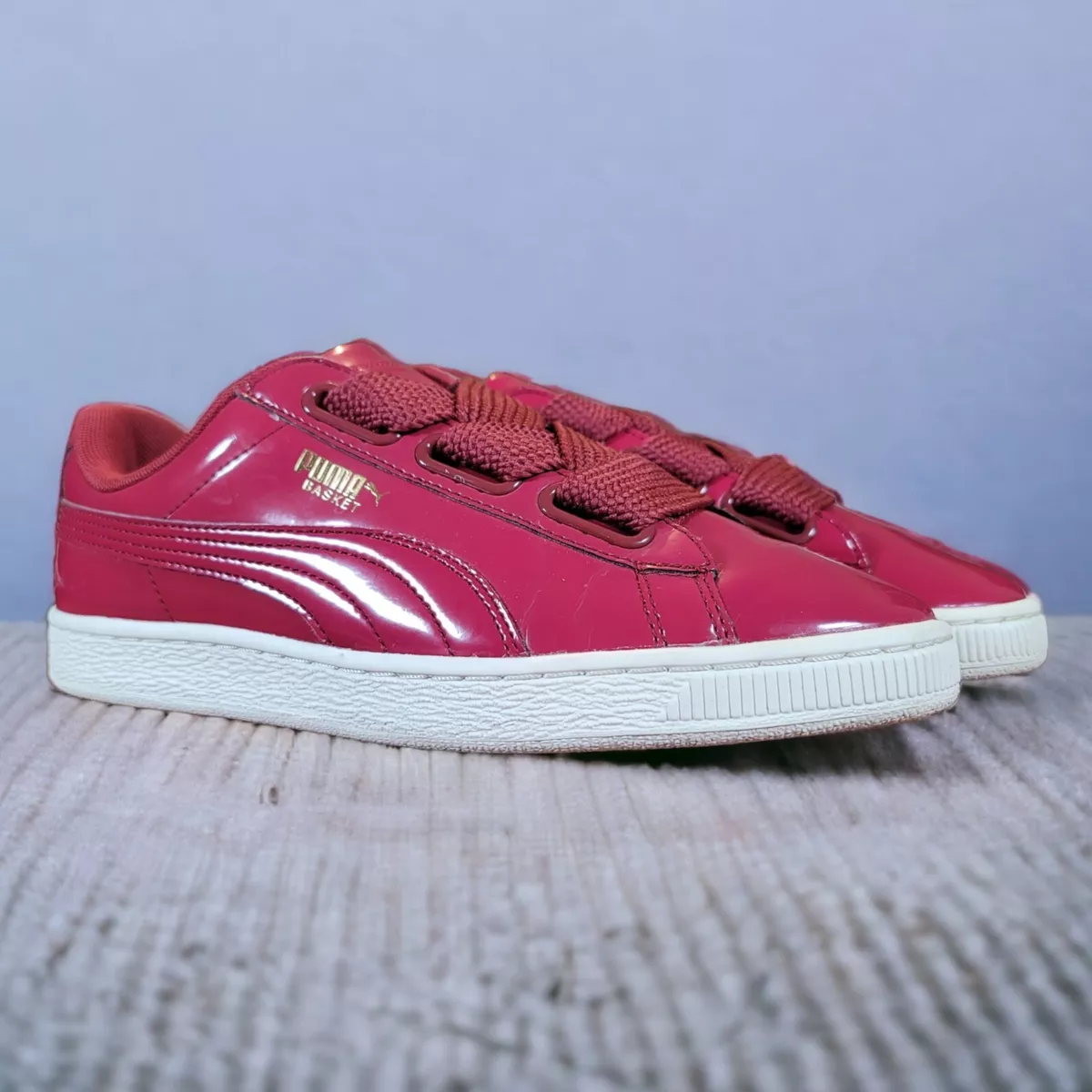 Puma deals burgundy trainers