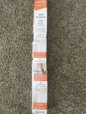 EasyBaby E70115 Products Indoor Outdoor Retractable Baby Gate - White