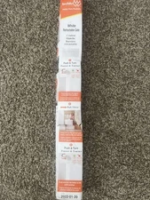 EasyBaby E70115 Products Indoor Outdoor Retractable Baby Gate - White