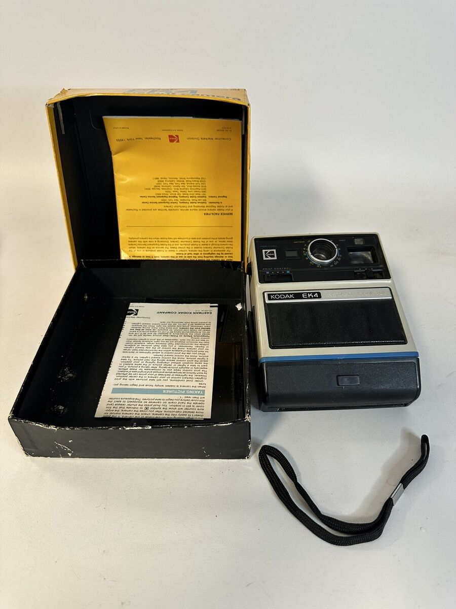 昭和 コダック インスタントカメラ EK4 EK4 Kodak Instant Camera CAT 108 4458 In Original Box With