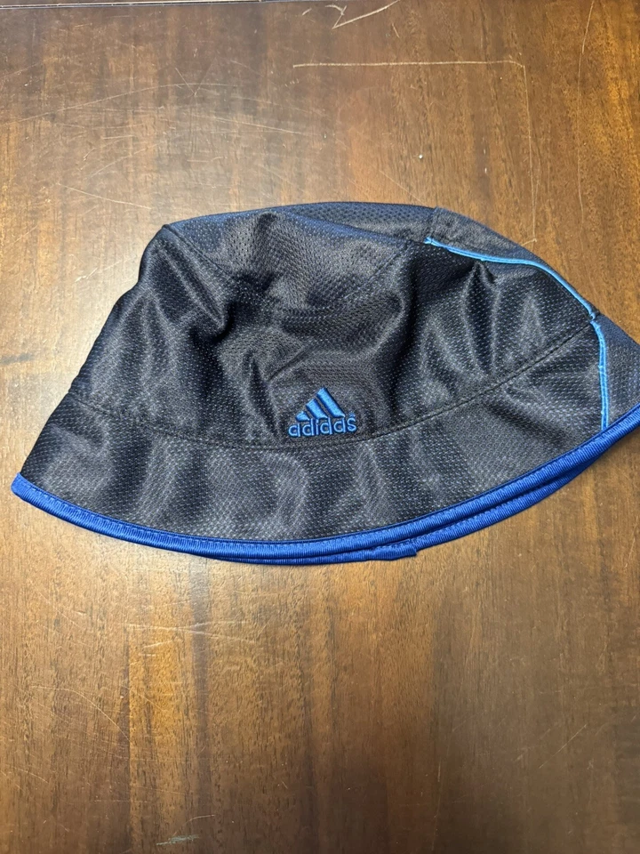 Vintage Adidas T-Mac Tracy McGrady Bucket Hat Blue Black Size S/M - Image 2 of 4