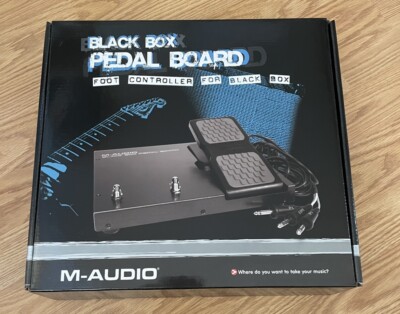M-Audio Black Box Pedal Board  New