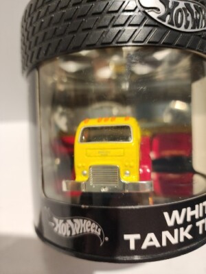 Hot Wheels Hobby Showcase Oil Can High Test White Tank Truck Shell