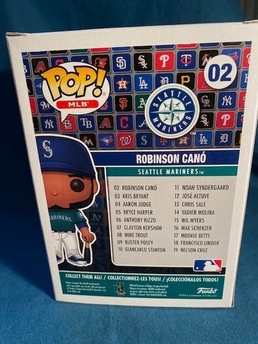Funko Pop! MLB #02 - Robinson Cano - Funko Flagship Store (Exclusive) Mariners - Picture 6 of 9