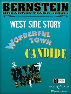 Bernstein Broadway Piano Solos Sheet Music Intermediate Level Book 000130740