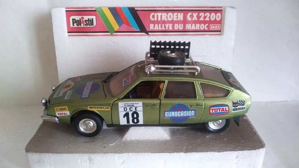 CITROEN CX 2200RALLYE DU MAROC POLISTIL SCALA 1/25 - Immagine 2 di 4