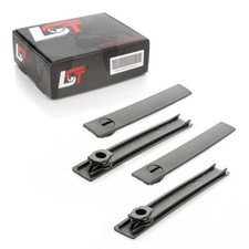 4x Modanature Copertura Einsatzleiste Portapacchi Oben Esterno per Ford Focus II