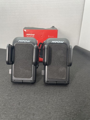 MPOW Air Vent Car Mount Pro MPCA140AB 3 Level Adjustable 2 pack Open Box - Picture 6 of 7