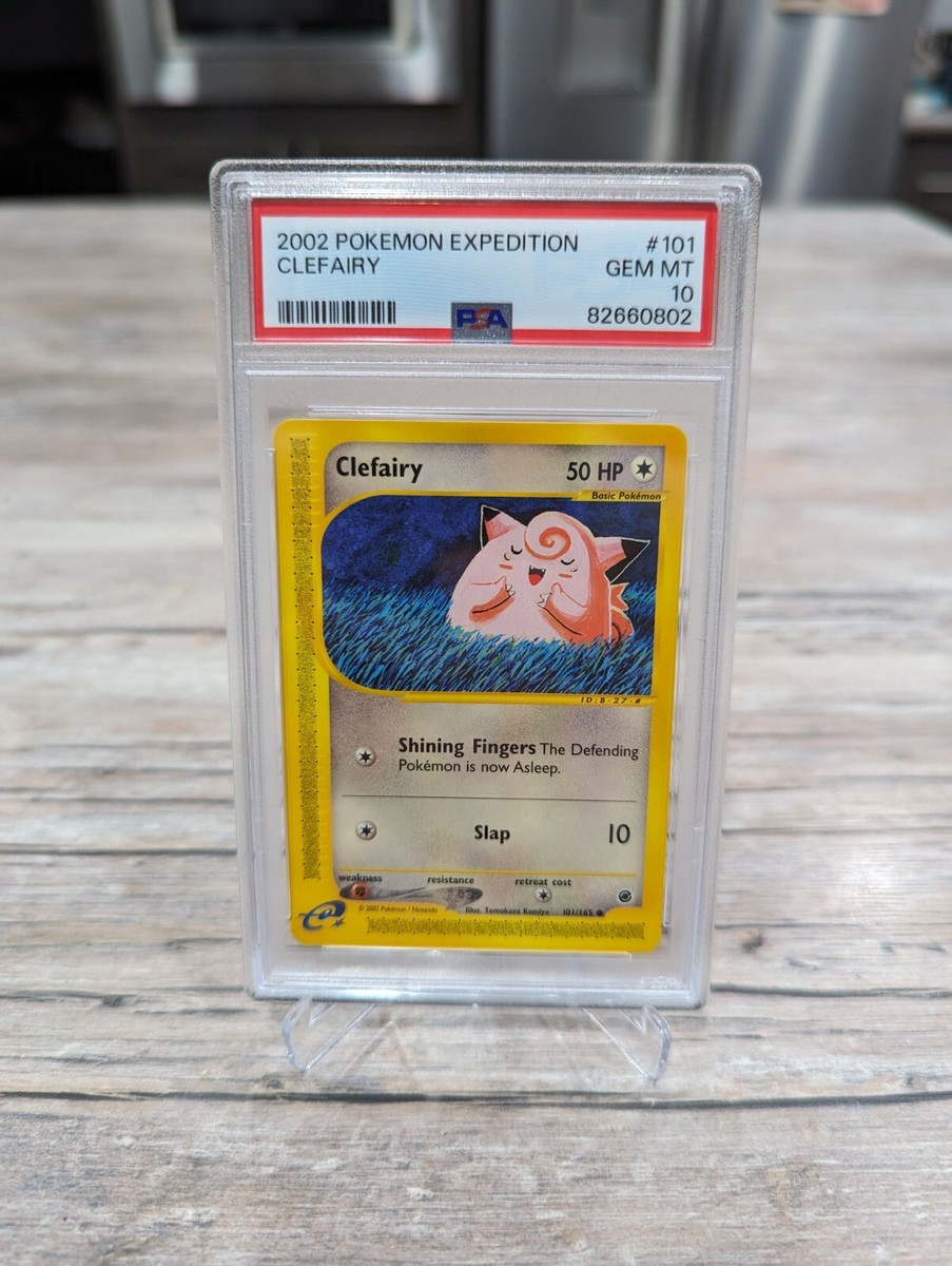 Pokemon 💎 WOTC 2002 Expedition #101 Clefairy PSA 10 Gem