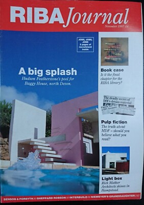 RIBAJournal - PTE, Grimshaw, Rolfe Judd, ECD, David Murray, Reiach & Hall