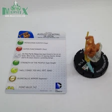 Heroclix Batman set August General In Iron #038 Rare figure w/card!