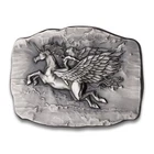 10 Ounce .9999 Fine Silver Bar Argentia WINGED UNICORN – UHR, Antique Finish