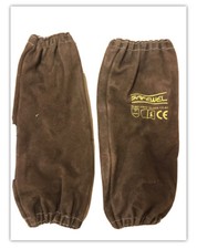 Premium Leather Welders Welding Gardening Gardeners Safety PPE Sleeves