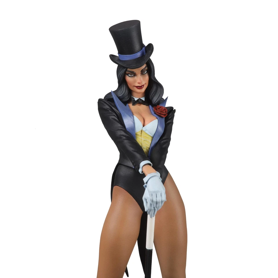 DC Comics Cubierta Niñas Zatanna Resina Estatua J. Scott Cambell Estatua Mcfarlane Juguete Foto 3 de 3