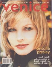 Venice Magazine - March 1994 - Priscilla Presley - Mark Rydell - Cuba Gooding Jr