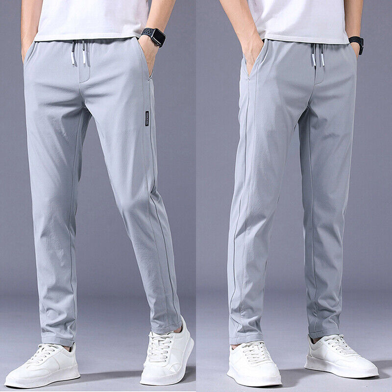 Casual Fast Dry Stretch Pants Men's Business High Elastic Casual Fast Dry Stretch Pants Men's Business High Elastic