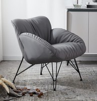 Design Sessel Textil Luxus Couch 1 Sitzer Sofa Relax Lounge Club Polster