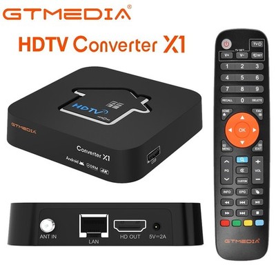 4K UHD ATSC 3.0 1.0 Digital OTA TV Tuner Converter Media Player Smart TV Box DVR