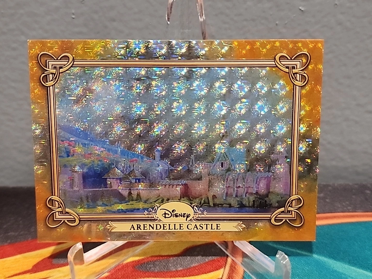 Topps Disney Wonder 1 Of 1 Arendelle Castle From Frozen Elsa's Castle