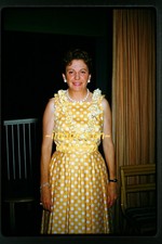 Kodachrome Slide of Woman in a Hotel Room in Hawaii in 1960 aa 30-23b