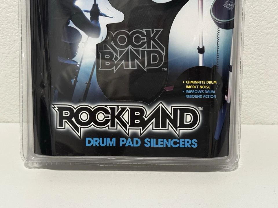 Rock Band Drum Pad Silencers (Harmonix, 2008) OEM New Factory Sealed - Image 2 of 4