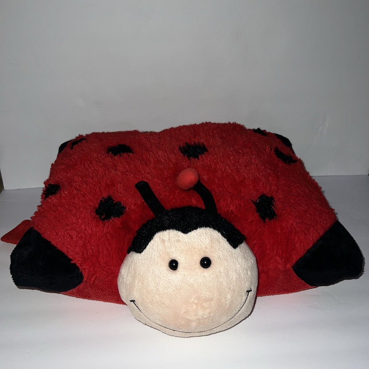 My Pillow Pets Ladybug Red Black Stuffed Animal