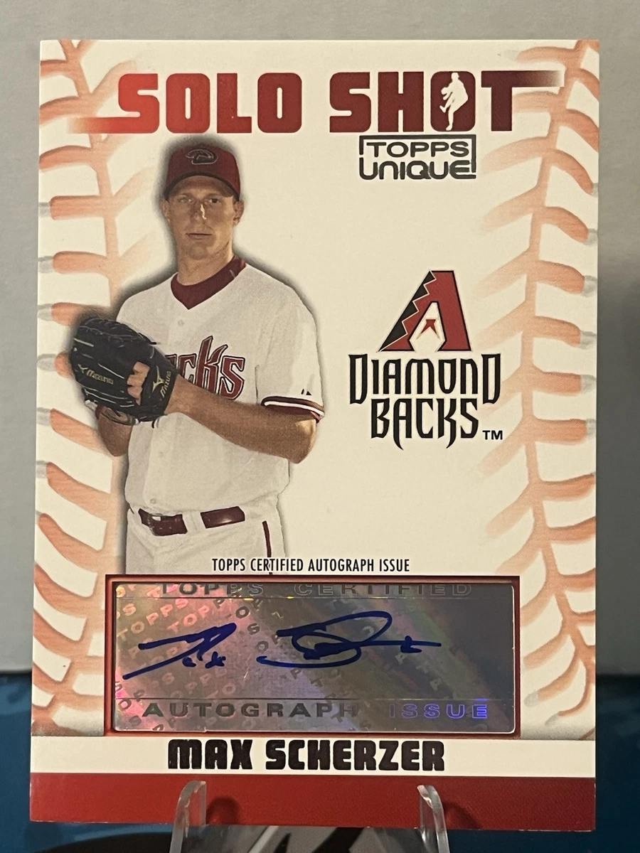 Max Scherzer Baseball Sports Trading Cards & Accessories 
