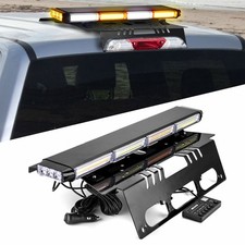 25.5 Amber White Strobe Light Bar Cab Mount Kit For F250 F350 F450 F550 17-26 25.5 Amber White Strobe Light Bar Cab Mount Kit For F250 F350 F450 F550 17-26