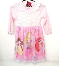 Disney Princess Pajama Dress - Rapunzel, Ariel, Belle
