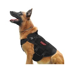 Tactical Dog Harness - No Pull Dog Harness - Military Dog Vest ... USA FAST SHIP