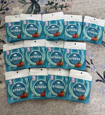 Olly Goodbye Stress Mood & Emotional Support Gummies Berry 10 X 13bags
